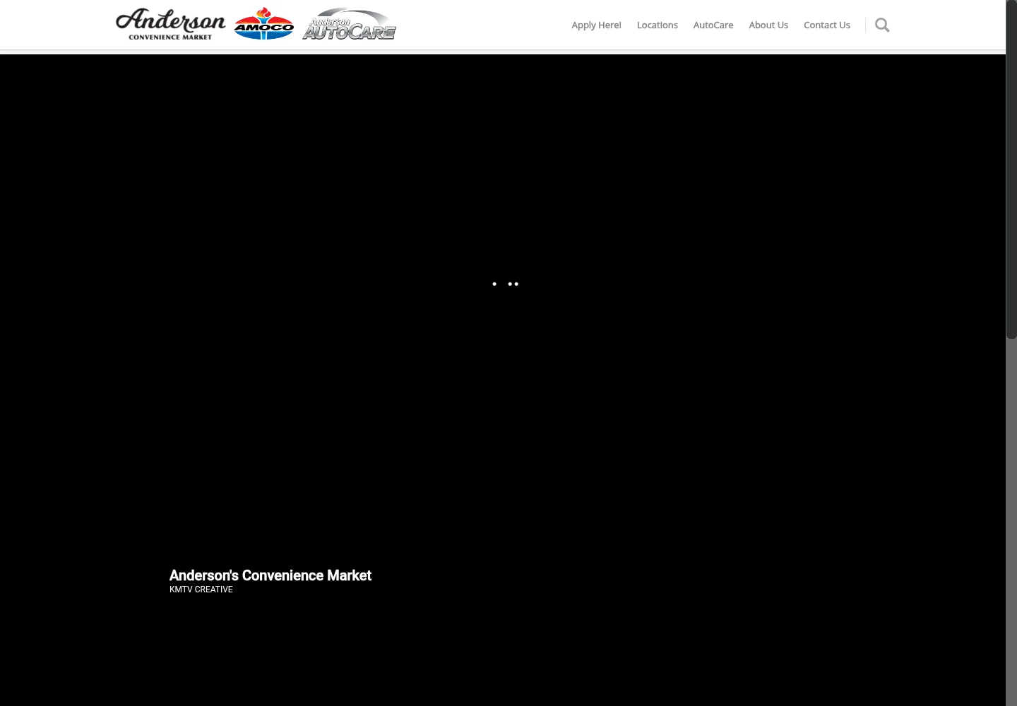 Anderson Convenience Market homepage preview — anderson1952.com