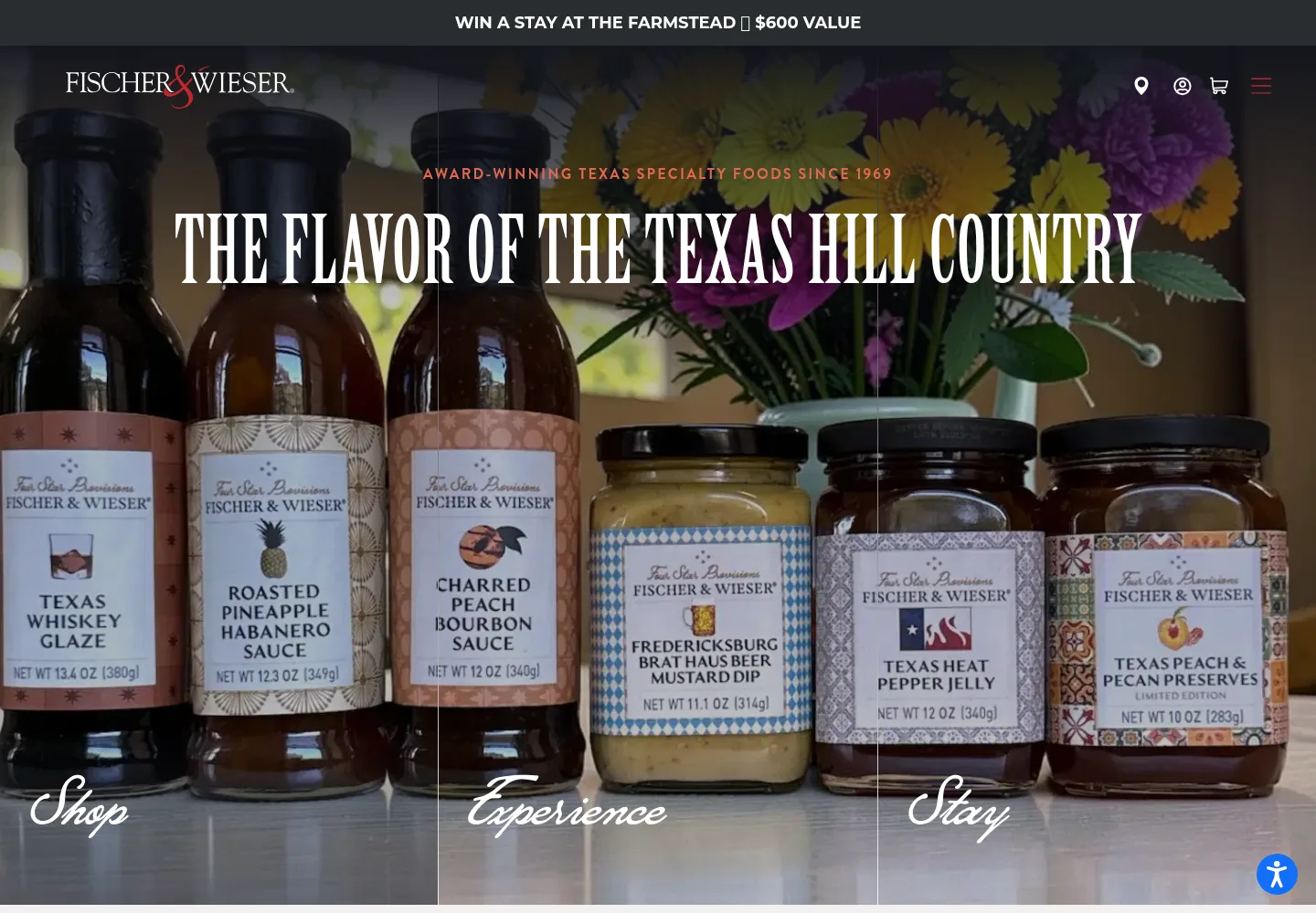 Fischer & Wieser / F&W Farmstead homepage preview — fwfarmstead.com