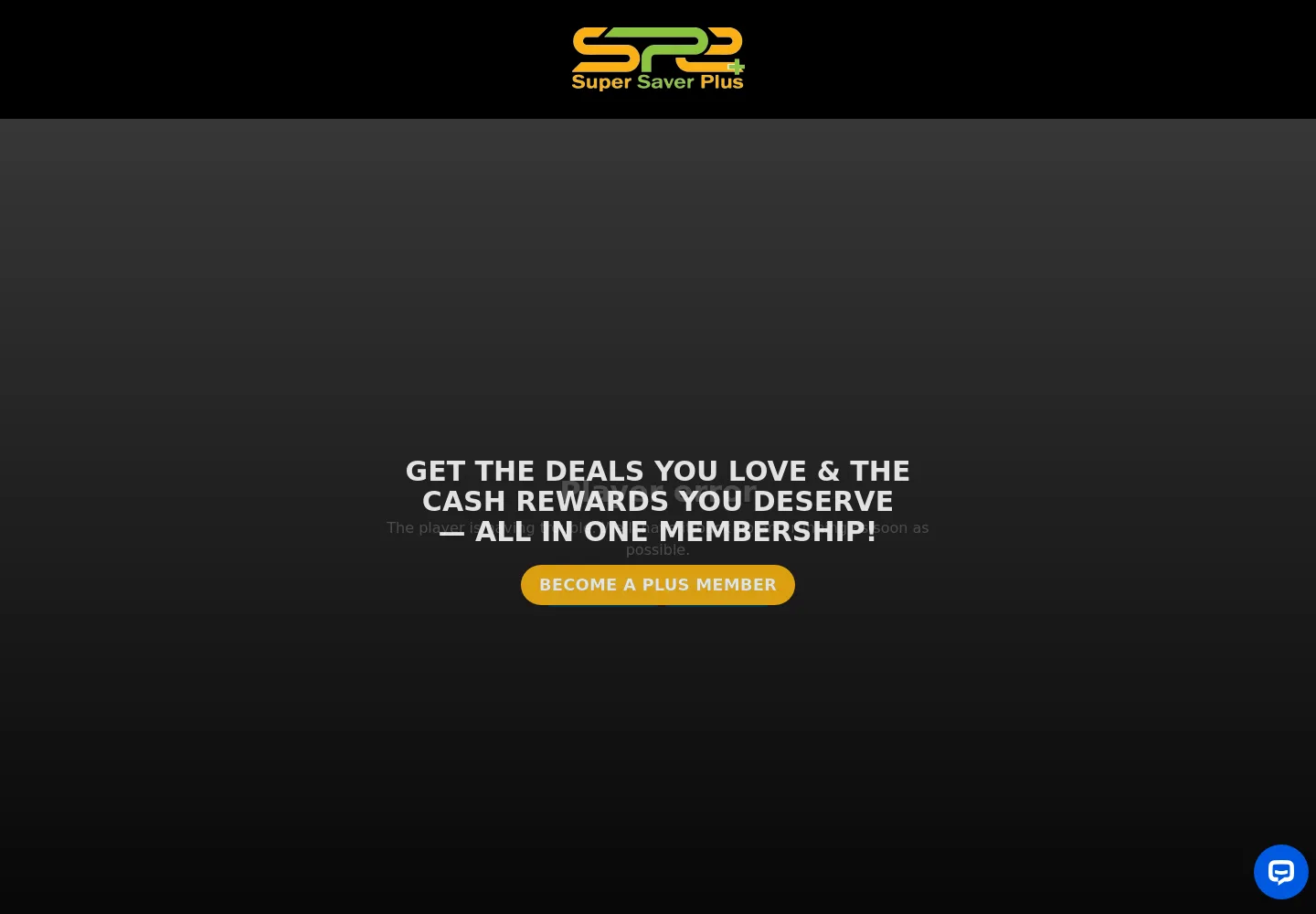 Super Saver Plus homepage preview — supersaver.plus